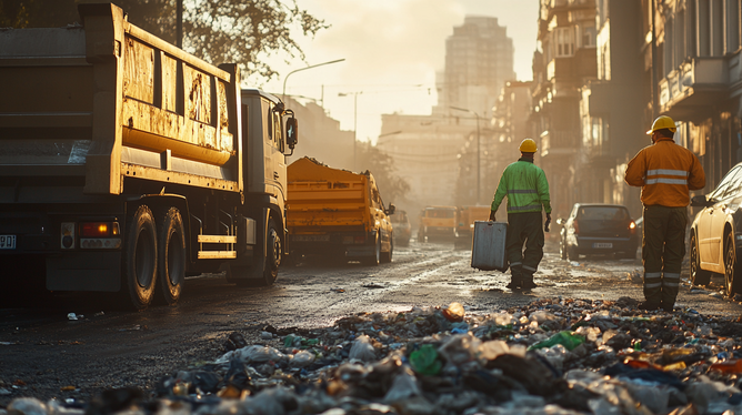 Coleta e Transporte de Res&iacute;duos Industriais Eficiente