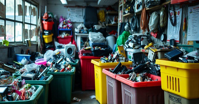 Reciclagem de Eletr&ocirc;nicos no Brasil
