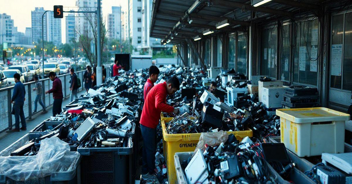 Coleta de Sucata Eletr&ocirc;nica: Como Funciona