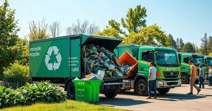 Empresa de Coleta de Res&iacute;duos: Sustentabilidade em Foco