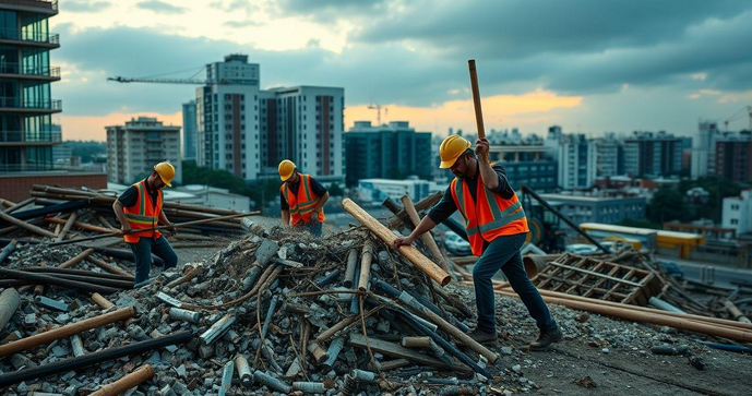 Retirada de Entulho com Efici&ecirc;ncia