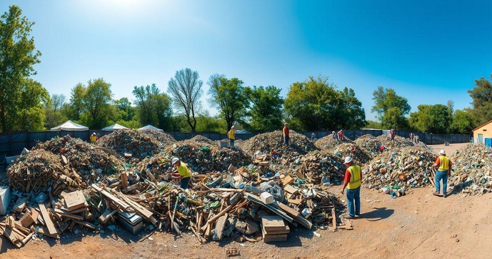 Coleta de Entulho: Pr&aacute;ticas e Benef&iacute;cios