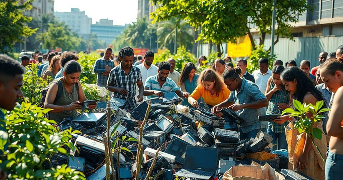 Coleta de Sucata Eletr&ocirc;nica: Como Contribuir para a Sustentabilidade e o Meio Ambiente