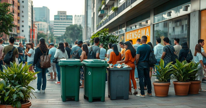 Descarte de res&iacute;duos em SP: pr&aacute;ticas essenciais para um futuro sustent&aacute;vel