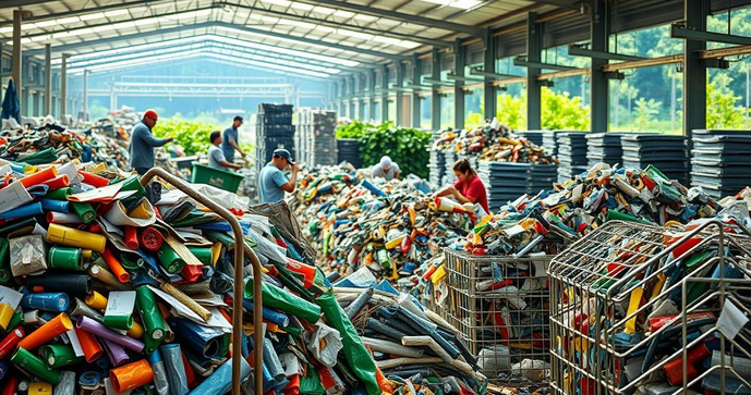 Empresa de Reciclagem: Transformando Desperd&iacute;cio em Riqueza