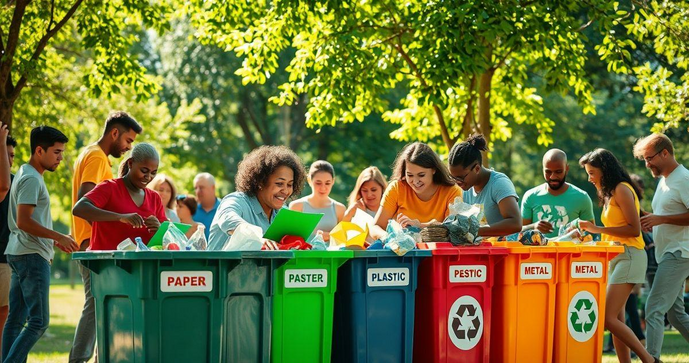 Reciclagem de Res&iacute;duos: Transforme o Futuro