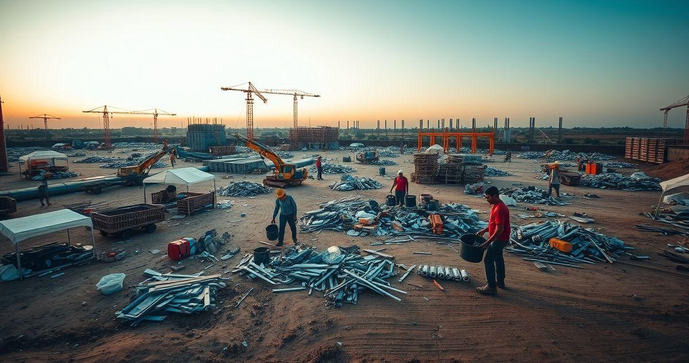 Servi&ccedil;o de coleta de entulho: como escolher a melhor op&ccedil;&atilde;o para sua obra