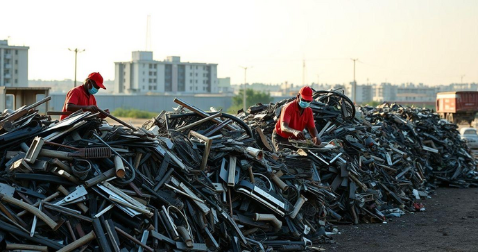 Coleta de sucata &eacute; essencial para a sustentabilidade e economia circular