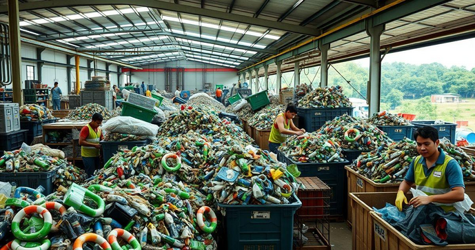 Empresa de Reciclagem: Transformando Res&iacute;duos em Recursos
