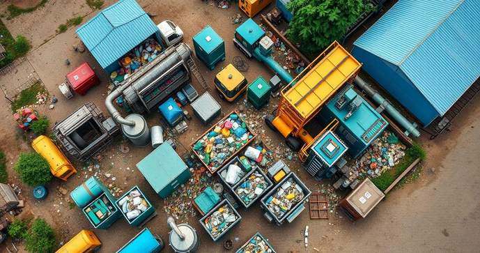 Gerenciamento de res&iacute;duos eficaz e sustent&aacute;vel