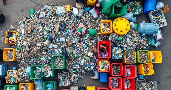 Reciclagem de Res&iacute;duos: Como Contribuir para um Futuro Sustent&aacute;vel