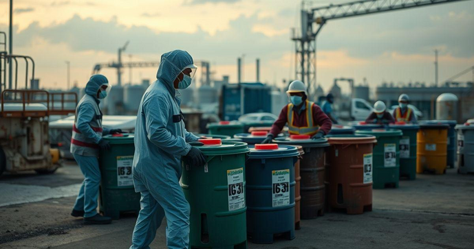 Coleta de res&iacute;duos qu&iacute;micos e sua import&acirc;ncia para o meio ambiente