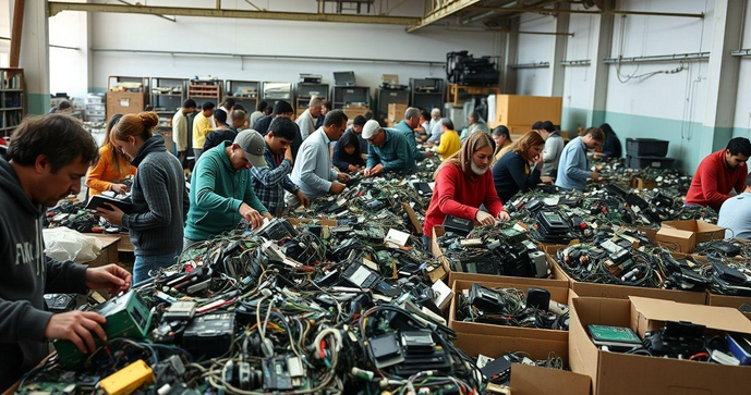 Reciclagem de Lixo Eletr&ocirc;nico e Seus Impactos Ambientais