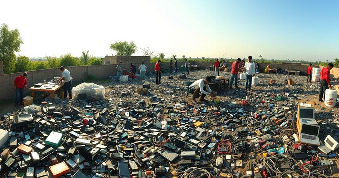 Coleta de Sucata Eletr&ocirc;nica &eacute; Essencial para a Sustentabilidade e o Meio Ambiente