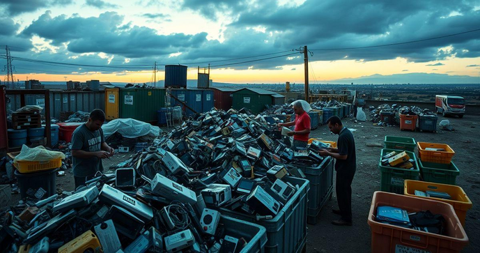 Como a Reciclagem de Lixo Eletr&ocirc;nico Ajuda o Planeta