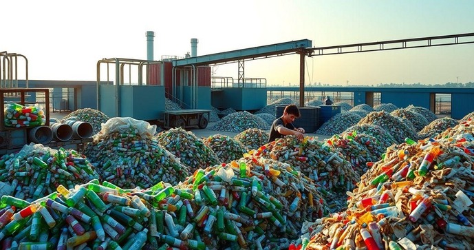Empresa de reciclagem transforma res&iacute;duos em oportunidades sustent&aacute;veis para o futuro