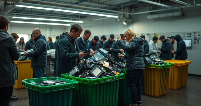 Reciclagem de resíduos tecnológicos é essencial para um futuro sustentável e inovador