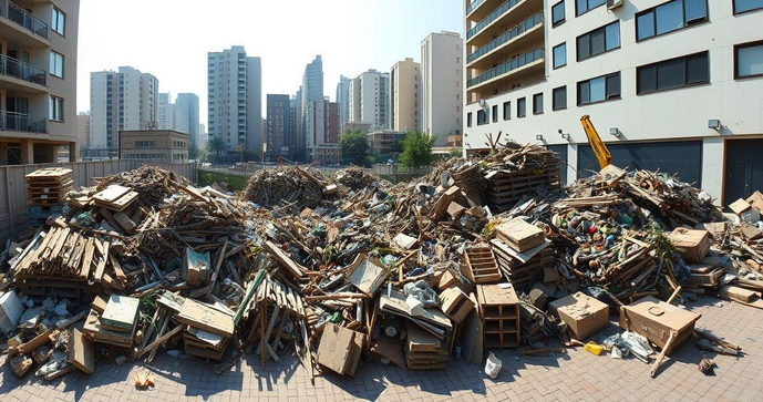Recolhimento de Entulho: Dicas e Import&acirc;ncia na Limpeza Urbana