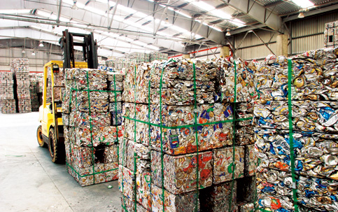 Destaque empresa de reciclagem