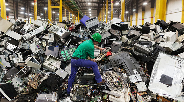 Reciclagem de eletrônicos no brasil