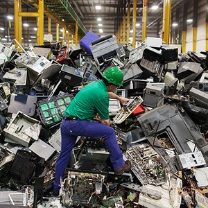 Destaque Reciclagem resíduos eletrônicos